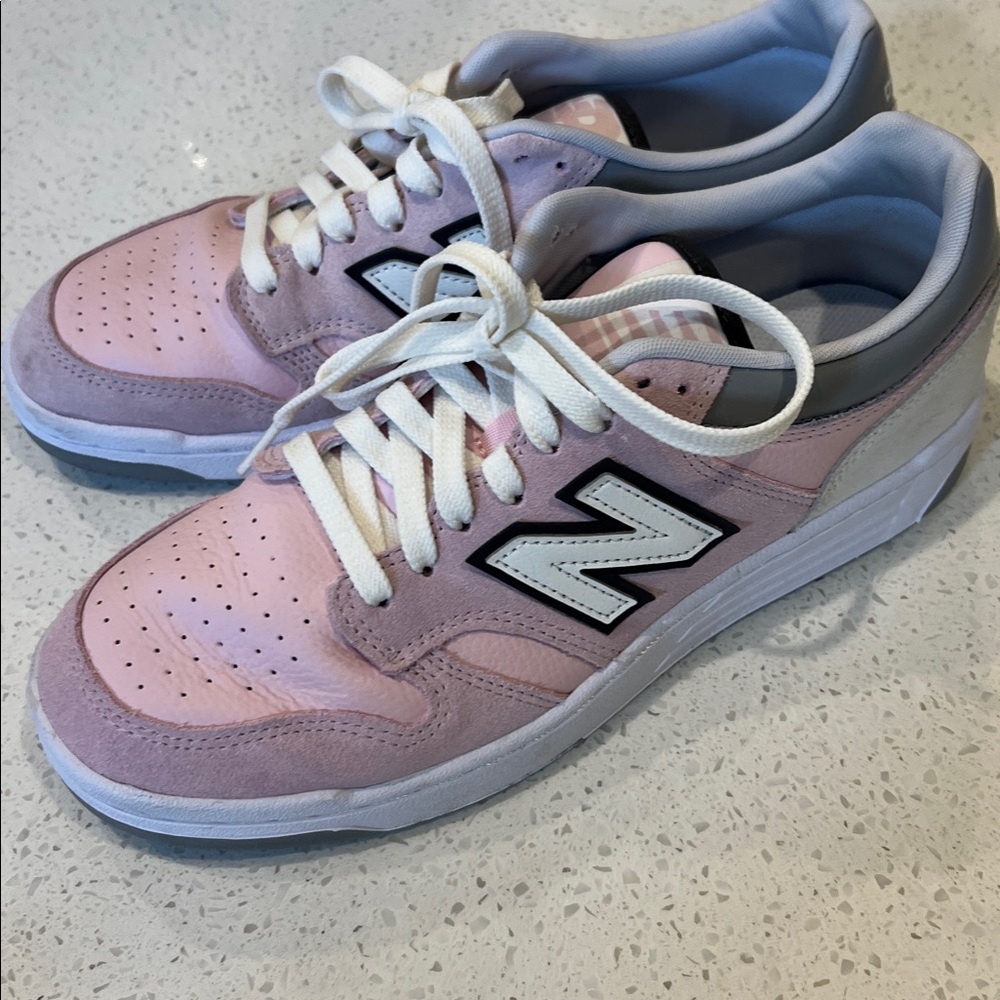 New Balance 480 Shoes Pink/Pink bb480-lth - Picture 8 of 9